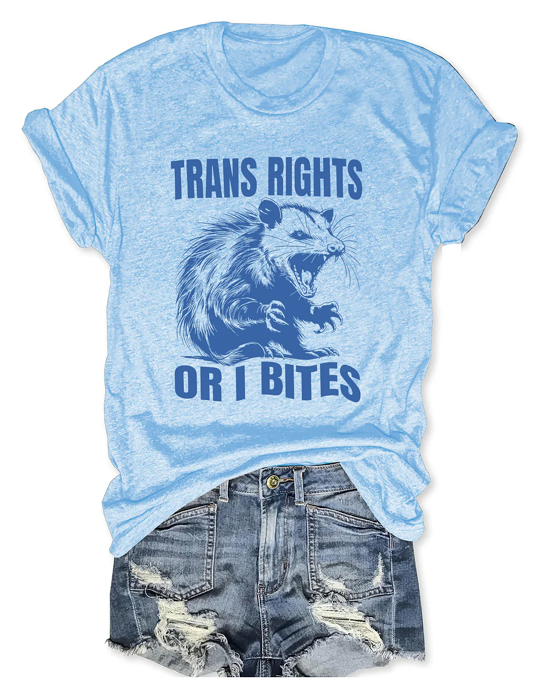 Trans Rights Or I Bites T-shirt