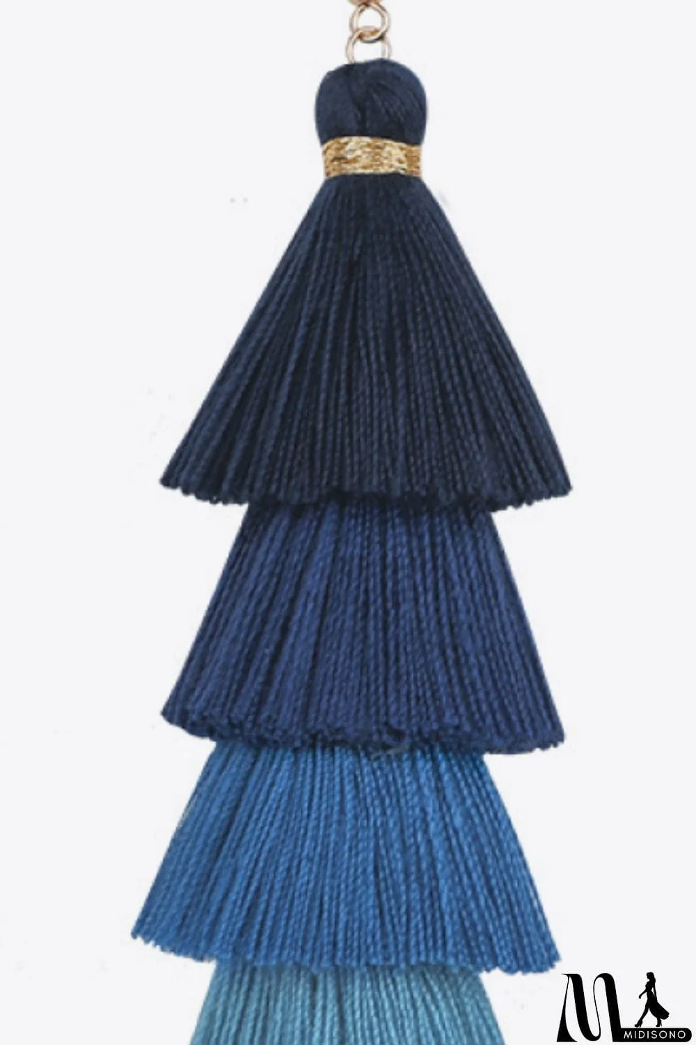 MidiSono - Layered Tassel Earrings