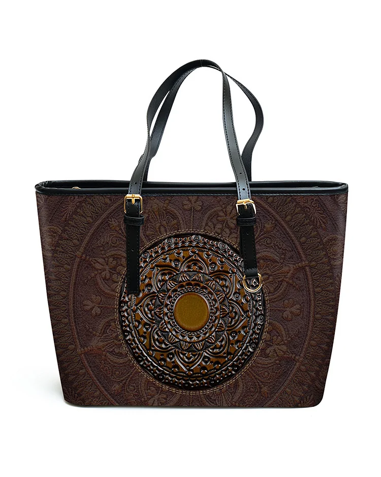 The Mysticism - Personalized Leather Totebag