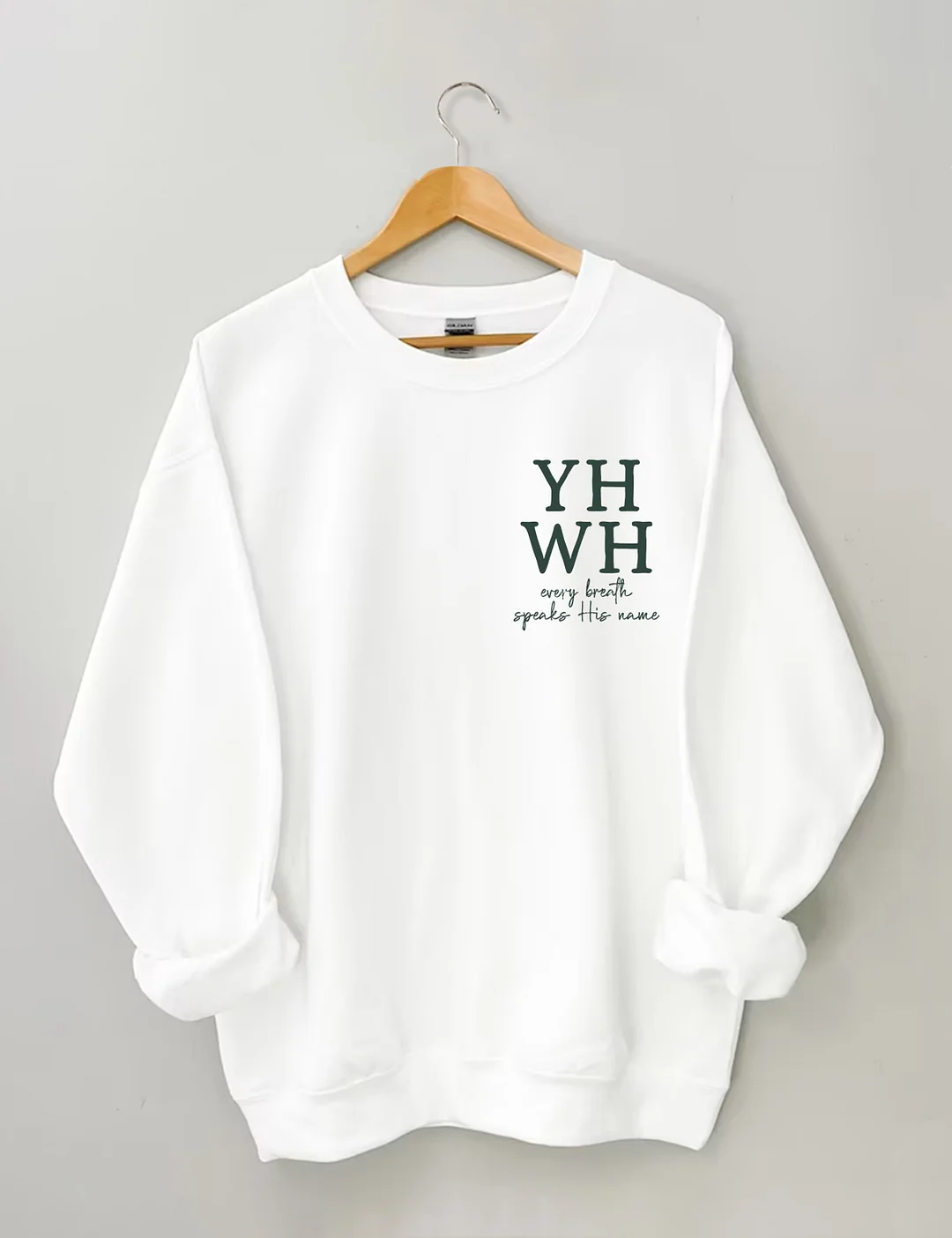 YHWH Lungs Christian Sweatshirt