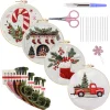 4 Set Chirstmas Series- Embroidery Kits