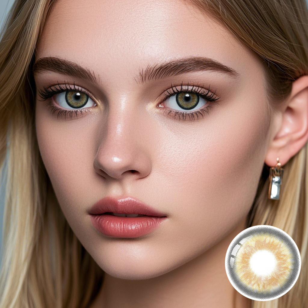 Iris Vanilla Brown Contact Lenses