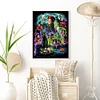 11CT Witches-Stamped Cross Stitch 40*50cm/15.7x19.7in