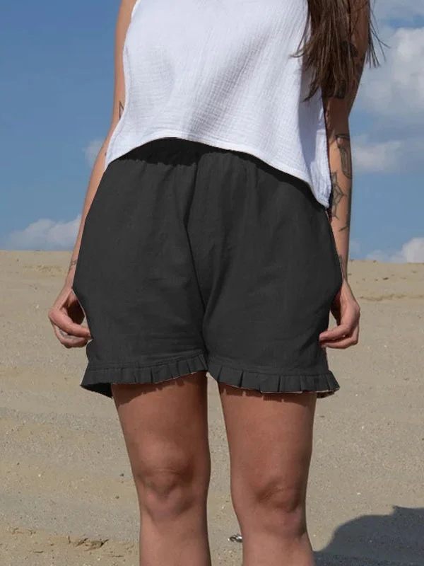 Women's Loose Pocket Temperament Homewear Casual Pants