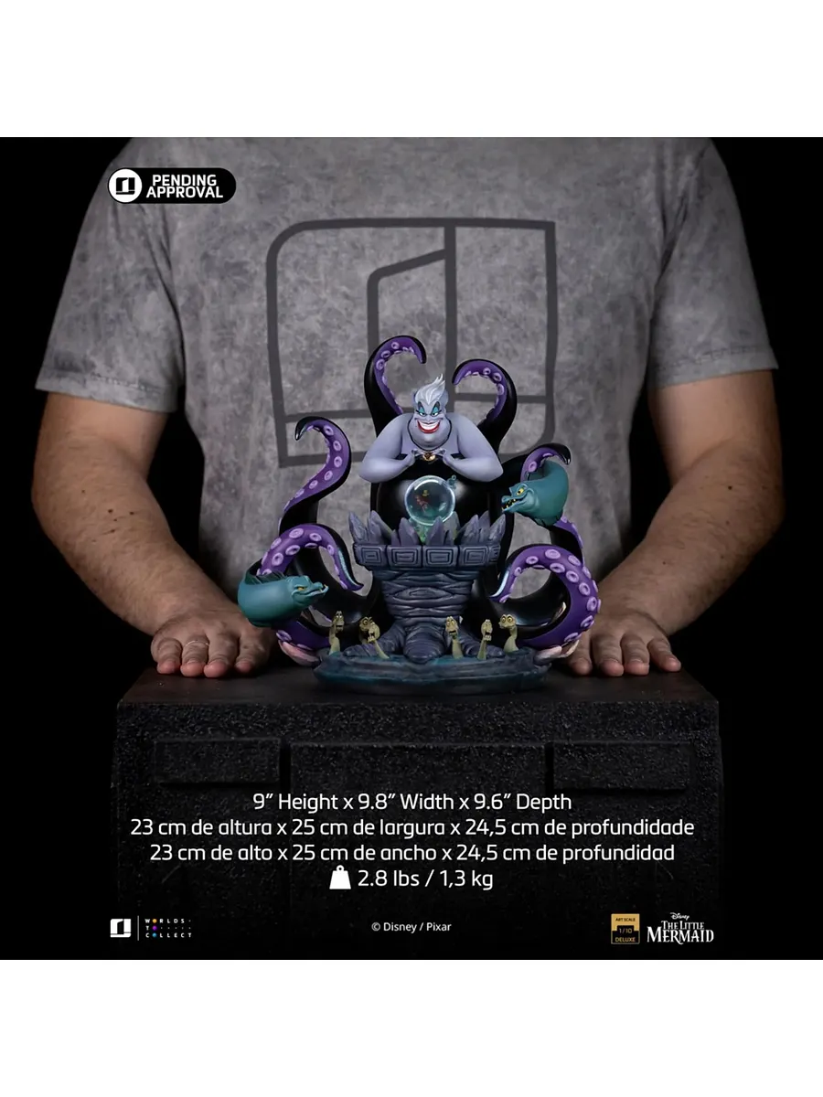Iron Studio - Ursula Disney's Villains DSNEY123725-10 (Licensed)