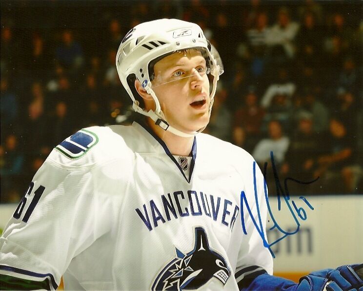 Vancouver Canucks Kevin Connauton Signed Autographed 8x10 Photo Poster painting COA