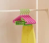 Bold and enlarged high-end thickened anti-shoulder corner household clothes hanging seamless clothes rack integrated