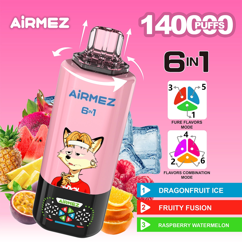 【New Arrive】Airmez 140000 Puffs 6in1 mysite fumotvapeshop