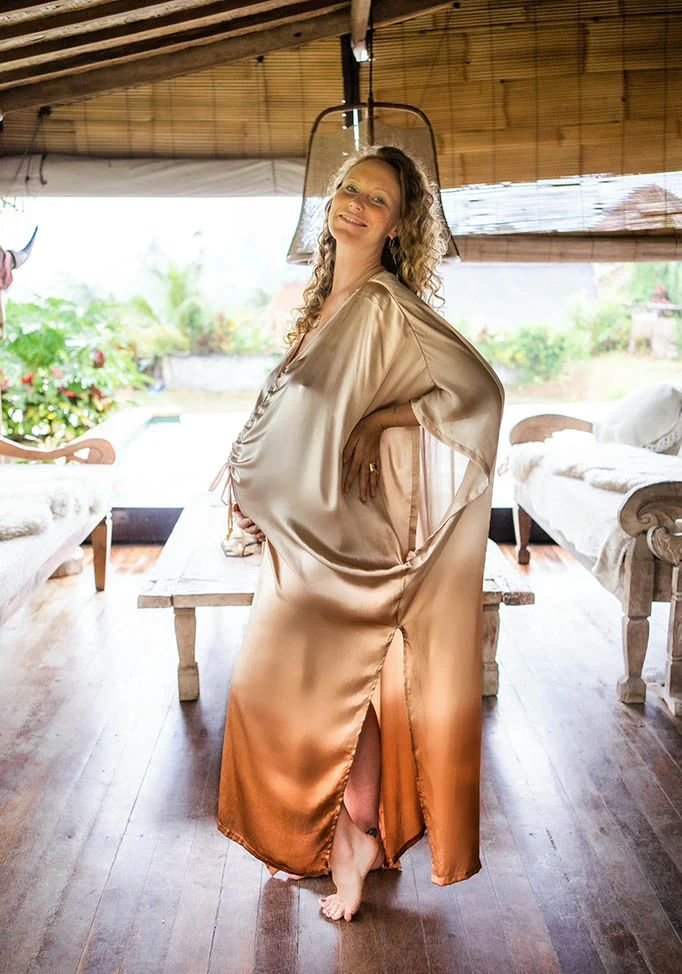 Elegant Seaside Kaftan 5105