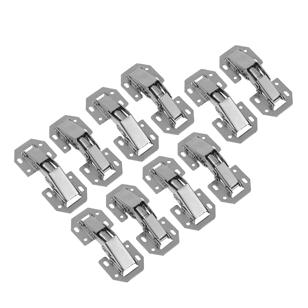 

4 Inch Cabinet Hinge 90 Degree No-Drilling Hole Door Buffer Hinges, 501 Original