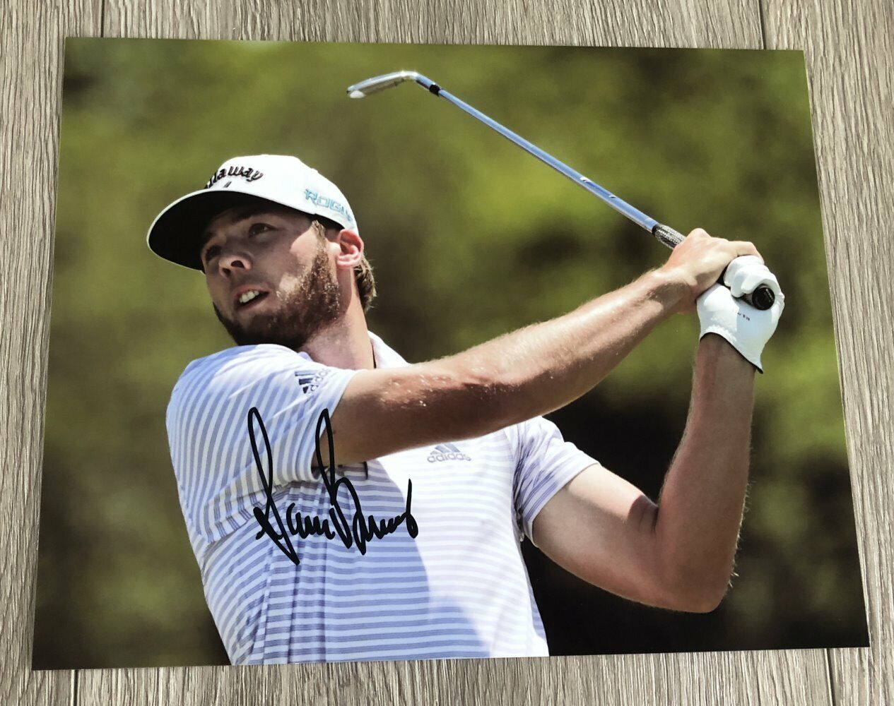 SAM BURNS LSU SIGNED AUTOGRAPH PGA GOLF 8x10 Photo Poster painting D LOUISIANA STATE UNIVERSITY