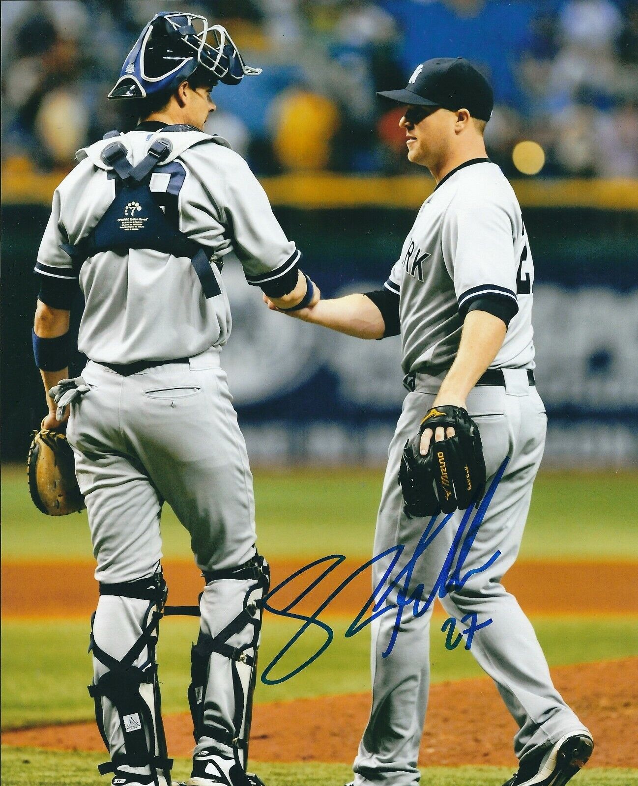 Autographed SHAWN KELLEY New Yok Yankees 8x10 Photo Poster painting w/ COA