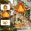 Christmas Diamond Painting Wind Chimes DIY Wind Chime Kit Gifts (Star Bell)