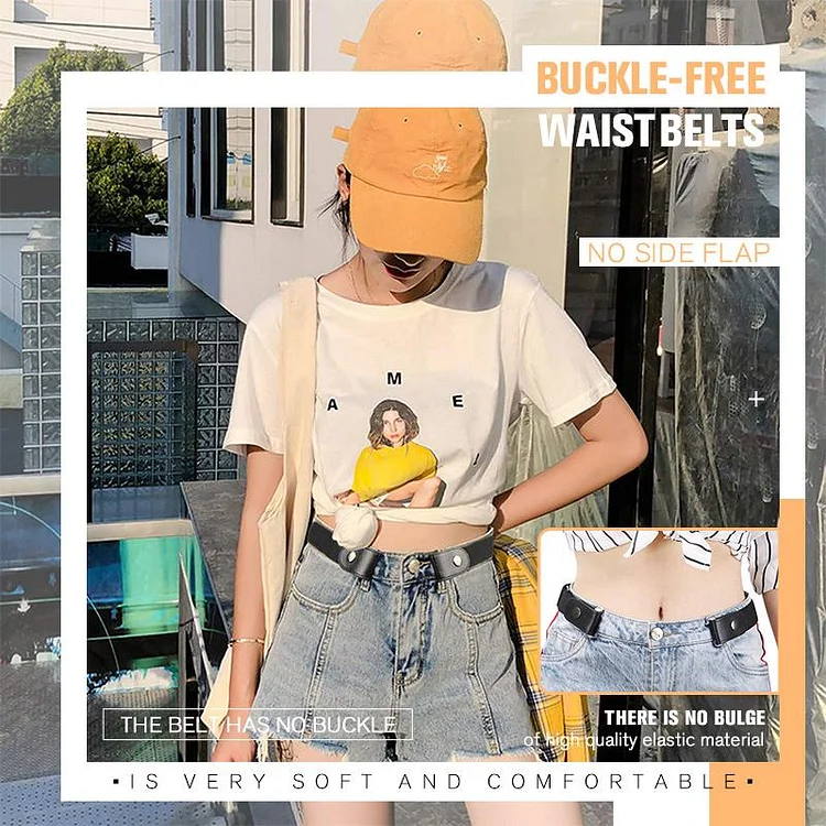 Buckle-free Invisible Elastic Waist Belts