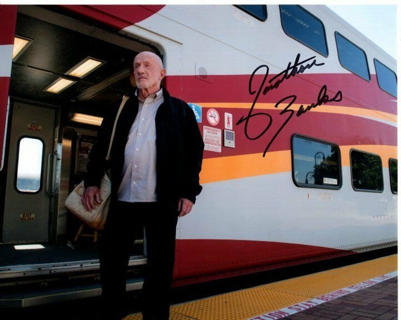 Jonathan banks signed autographed better call saul mike ehrmantraut Photo Poster painting