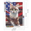 Diamond Painting -DIY Full Round Drill US Flag