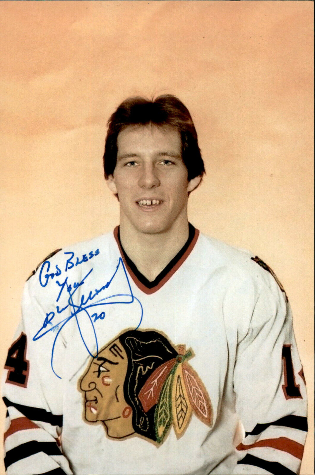 Al Secord SIGNED autographed 4x6 Photo Poster painting CHICAGO BLACKHAWKS #3