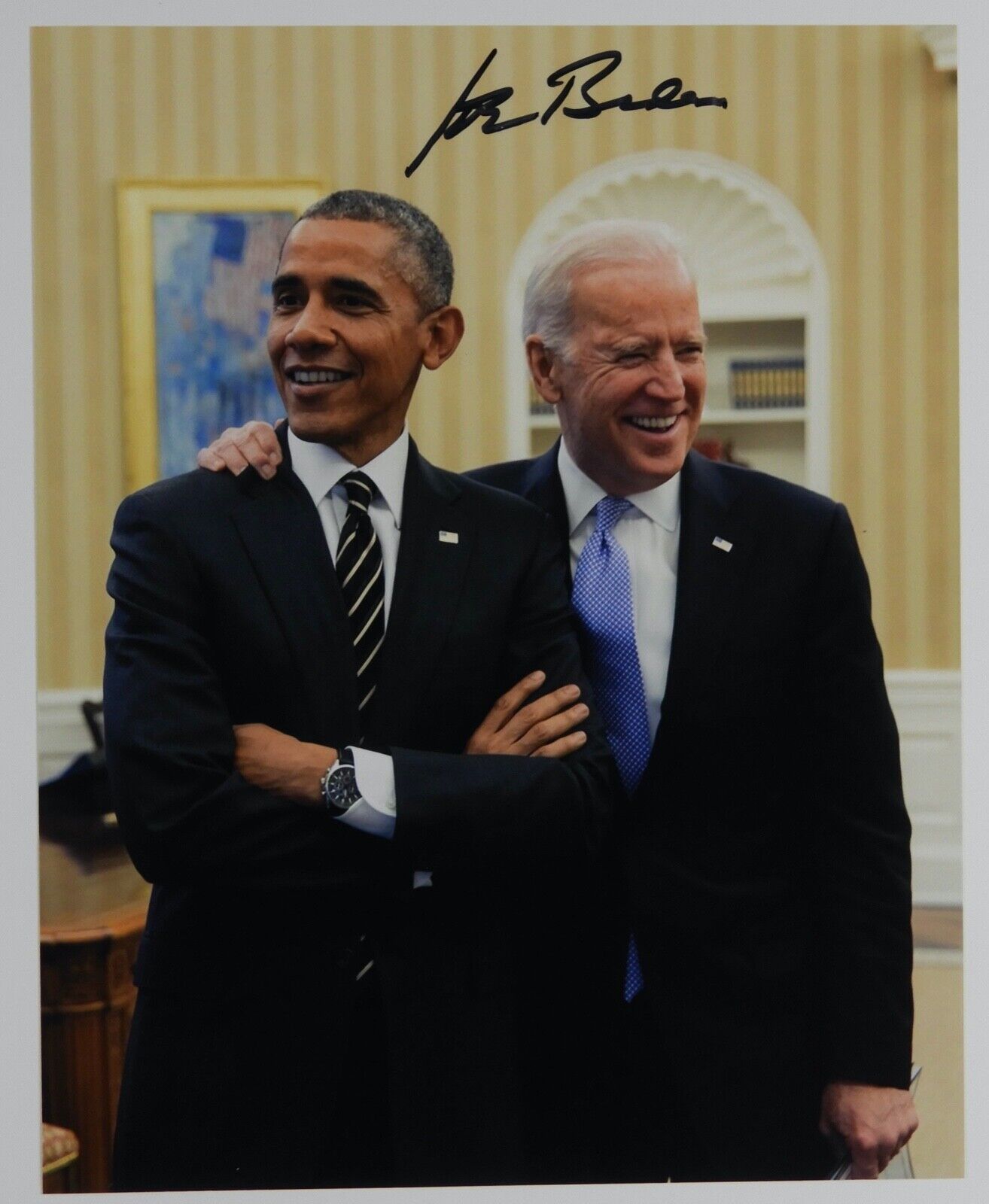 Joe Biden 46th President JSA Autograph Signed Photo Poster painting COA 8 x 10 Obama