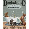 Bathroom Puppy Full 11CT 3 Strands DIY Stamped Cross Stitch Kits 40x50cm Embroidery Needlepoint Starter Kit for Beginners Adults Gift Home Wall Decor
