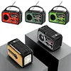 16000mAh AM/FM/WB NOAA Emergency Weather Radio Hand Crank/Solar/Type-C Charging