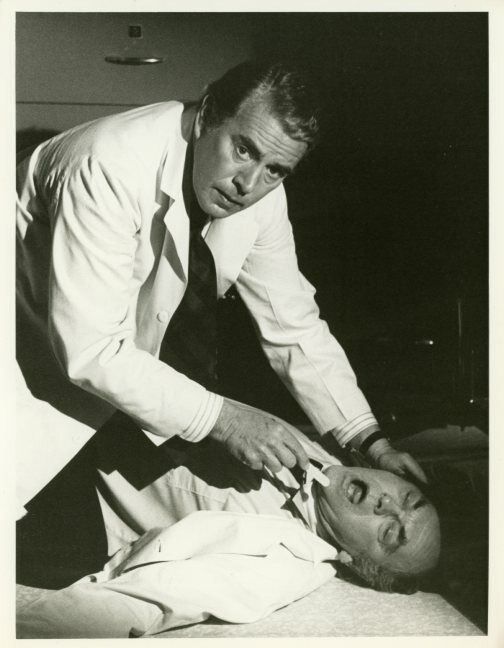 John Forsythe The Healers Original Press TV 7x9 Photo Poster painting