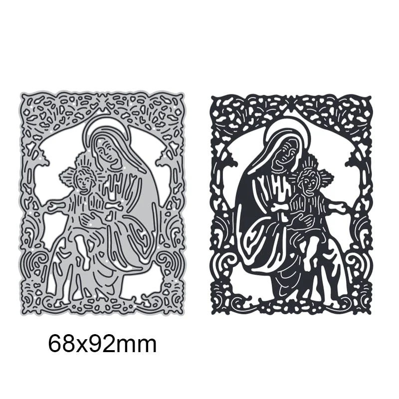 Goddess  Metal Cutting Dies For DIY Scrapbook Cutting Die Paper Cards Embossed Decorative Craft Die Cut New