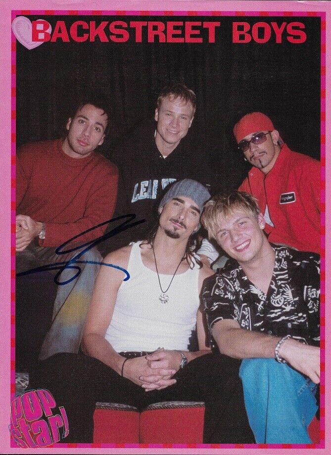 *AJ McLEAN*SIGNED*AUTOGRAPHED*PICTURE*BACKSTREET BOYS*COA*