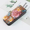 PU 5D Diamond Painting Sunglasses Storage Box Art Crafts Glasses Case (Rose)