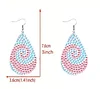 8pcs-DIY Diamond Painting Earrings