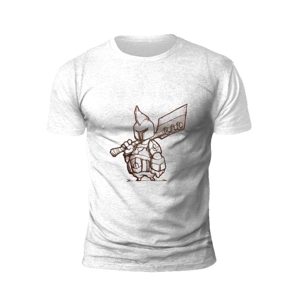 Chivalrous Turtle: Heroic Reptile T-Shirt
