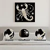 Scorpion DIY Pearl Art Diamond Painting Kit for Adult Home Decor 25x25cm With Frame