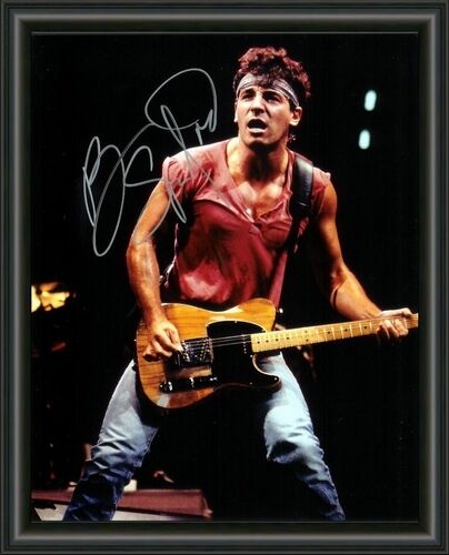 Bruce Springsteen The Boss A4 SIGNED AUTOGRAPHED Photo Poster painting POSTER -  POSTAGE