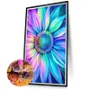 Tournesol color&eacute;-perceuse ronde peinture diamant-40 * 70cm (grande taille)
