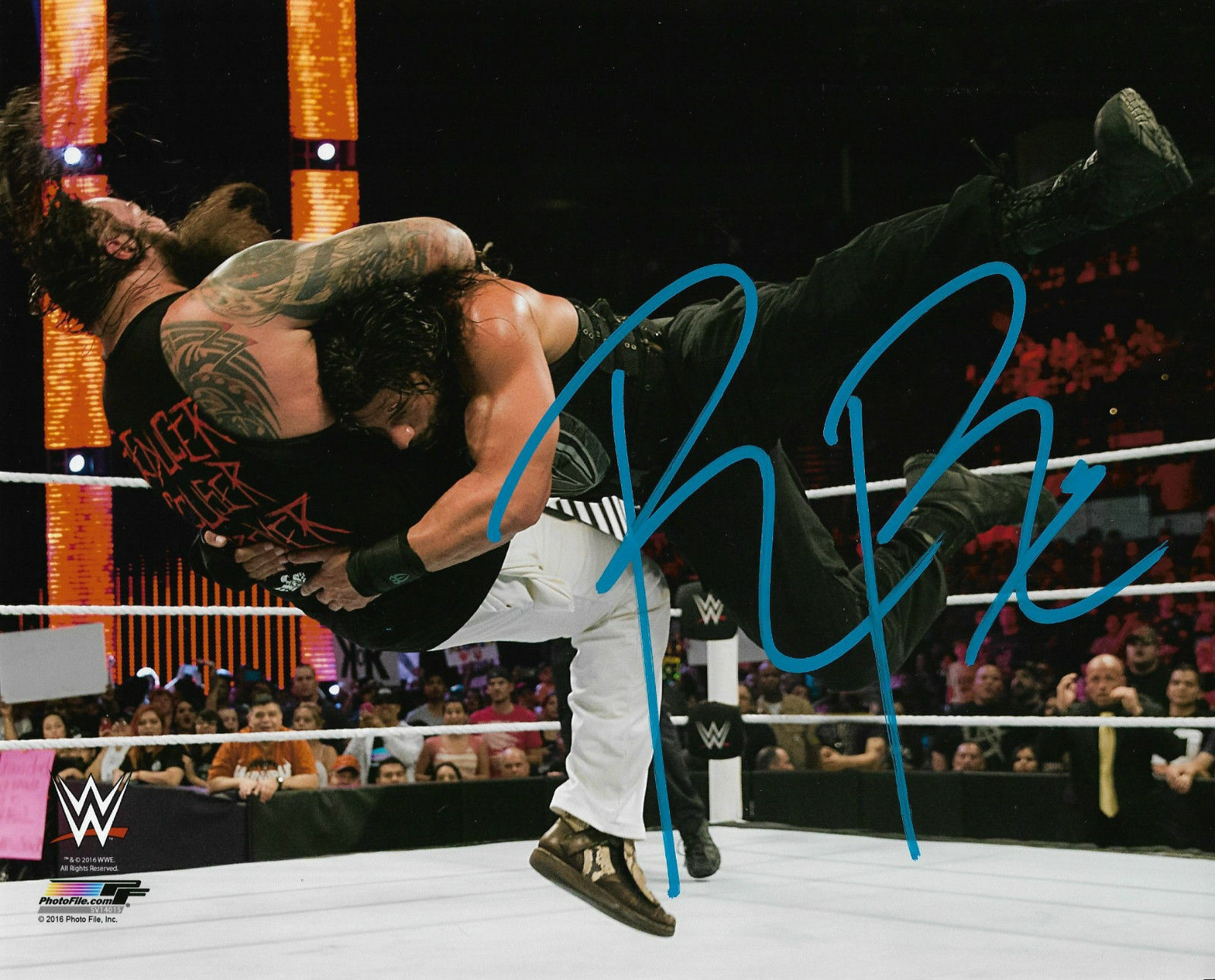 Roman Reigns ( WWF WWE ) Autographed Signed 8x10 Photo Poster painting REPRINT ,