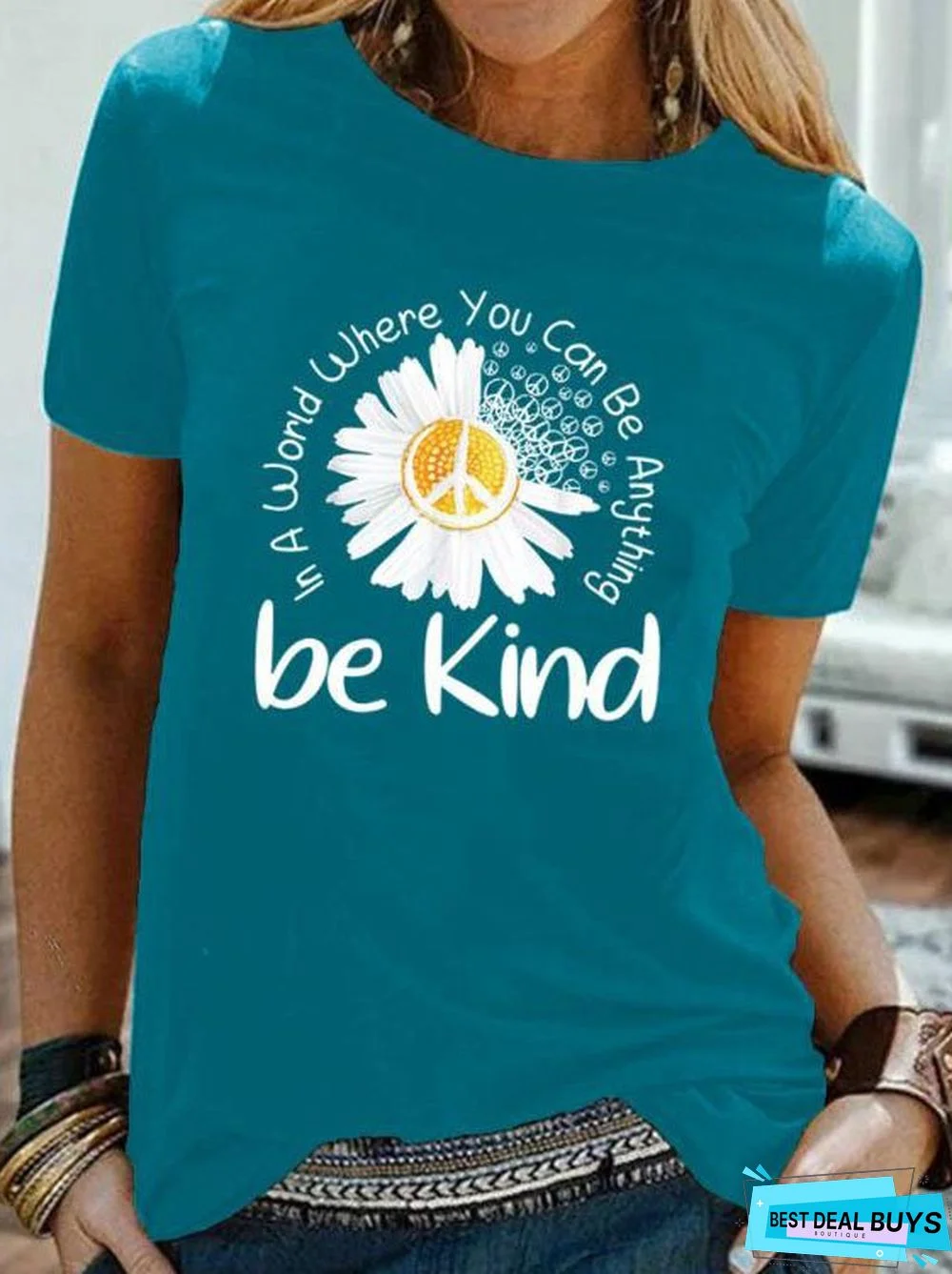 Casual Short Sleeve T-shirt