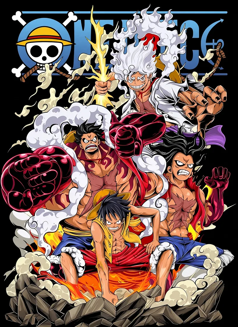One Piece (9) CO18824 - Premium Anime - Metal Wall Art