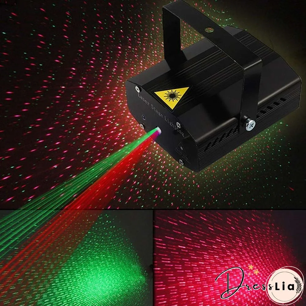 Remote control Outdoor Indoor Waterproof Green & Red Laser Projector Light for Party Landscape Garden Halloween Christmas Decoration Gift