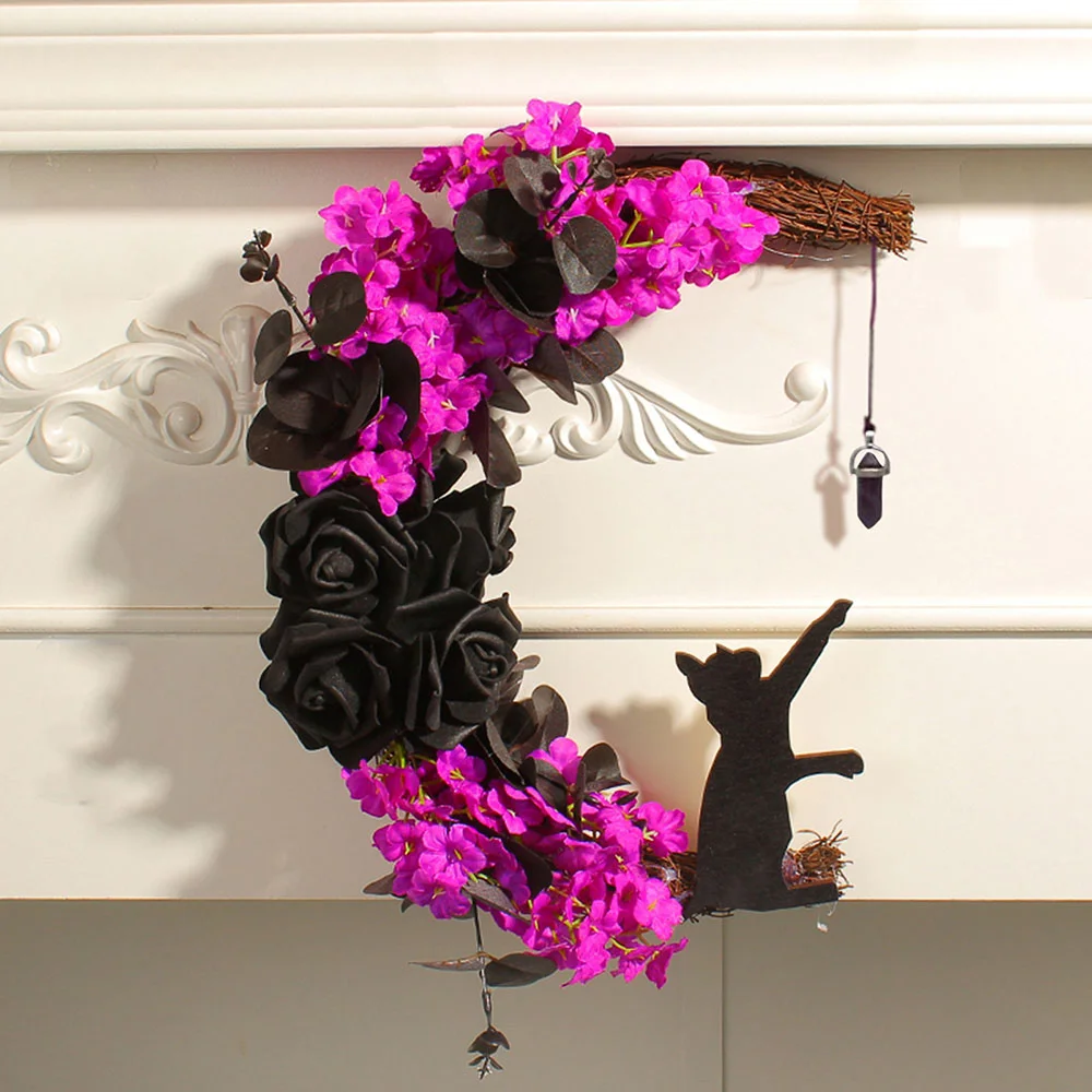 Cute creative moon cat garland props decoration gift