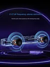 Desktop Speaker Computer Bluetooth V5.4 Home Audio Gaming Game Desktop Subwoofer