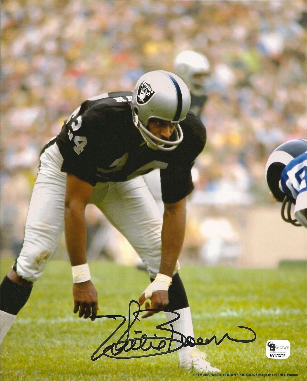 Willie Brown Signed 8x10 Photo Poster painting COA Raiders Football Picture Autograph Super Bowl