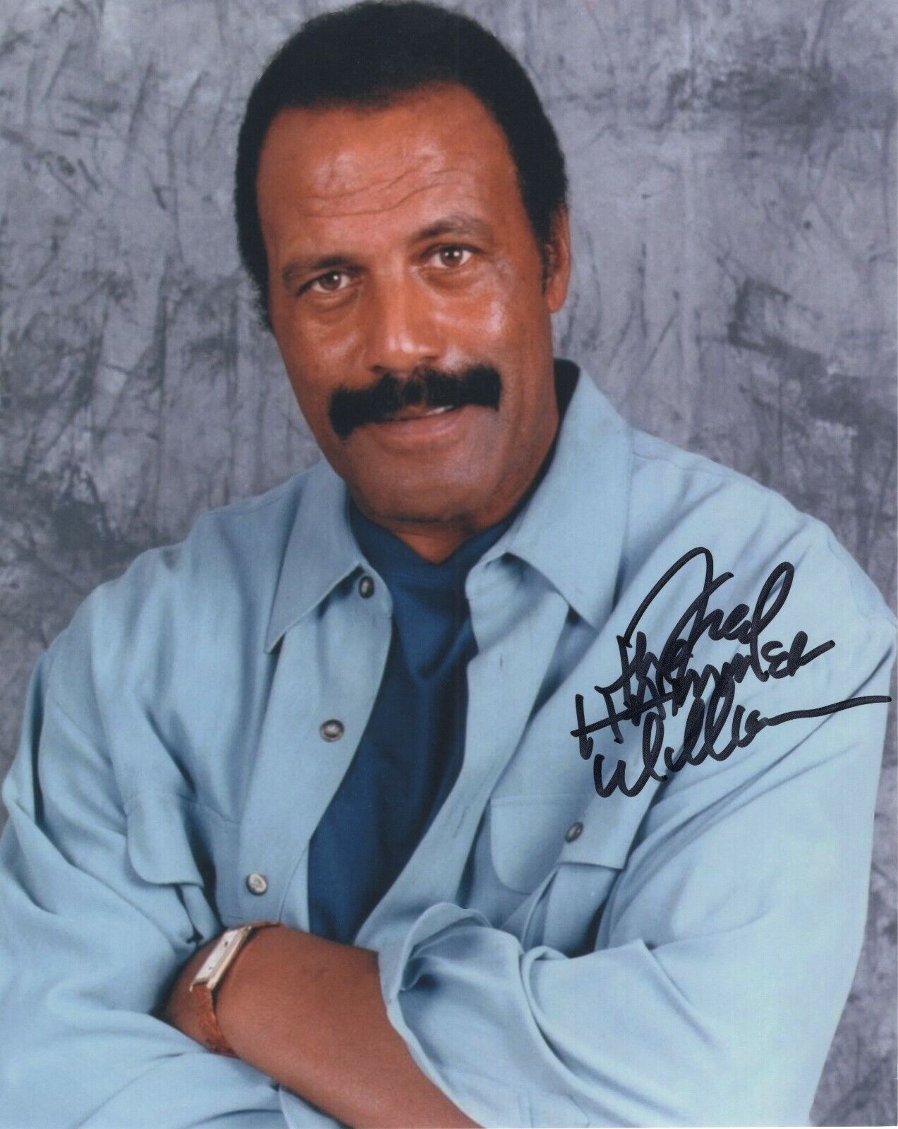 FRED THE HAMMER WILLIAMSON SIGNED AUTOGRAPH STARSKY AND HUTCH 8X10 Photo Poster painting #2