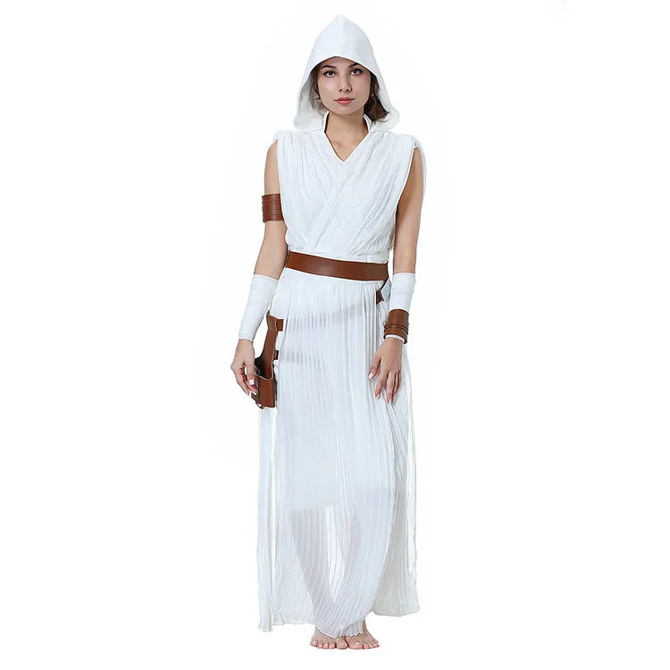The Rise of Skywalker Rey Cosplay Costume Halloween Carnival Suit