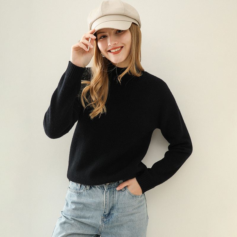 Women's Wool Sweater REAL SILK LIFE