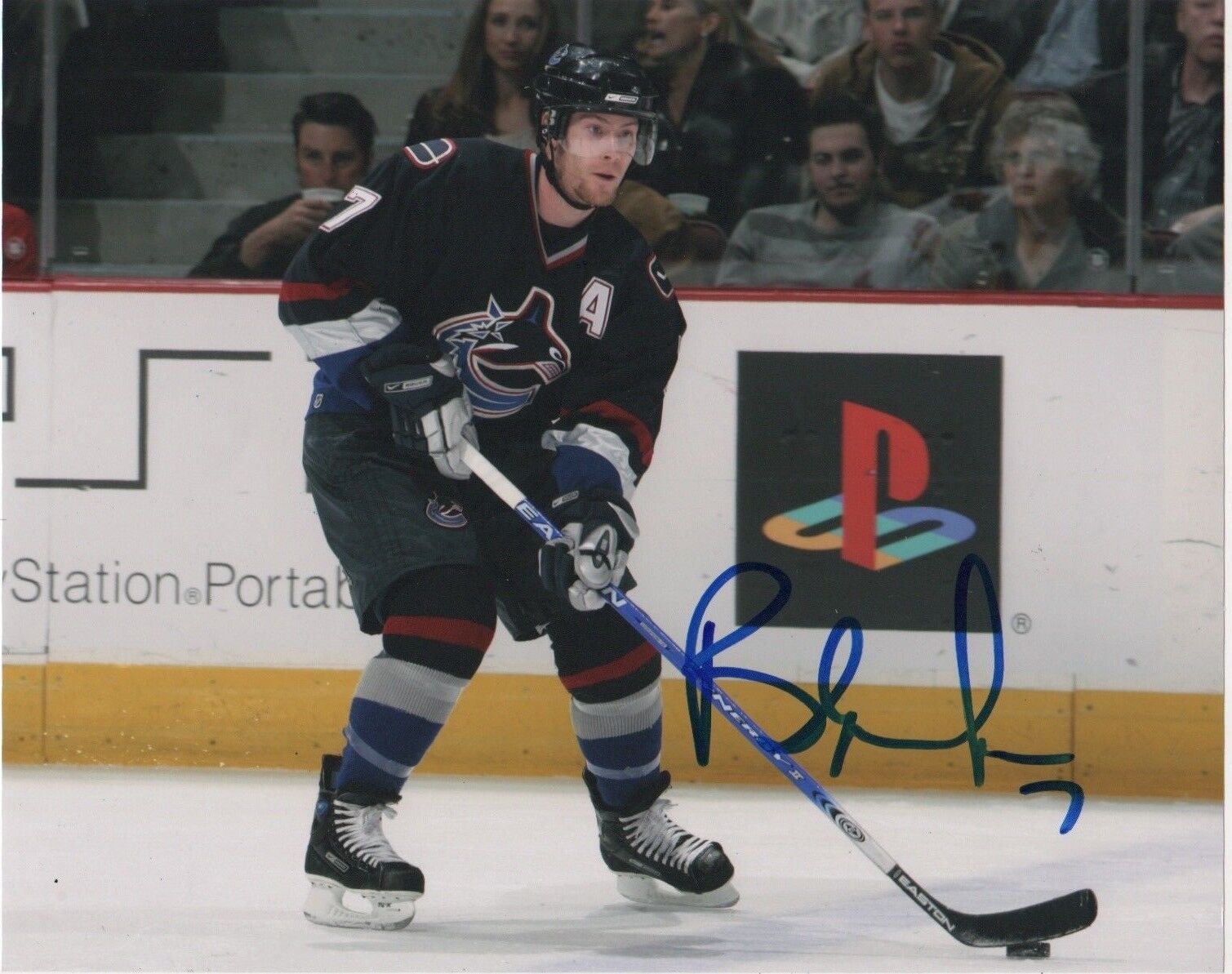 Vancouver Canucks Brendan Morrison Autographed 8x10 Photo Poster painting COA A