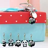 5pcs Panda Type Keychain Forme sp&eacute;ciale