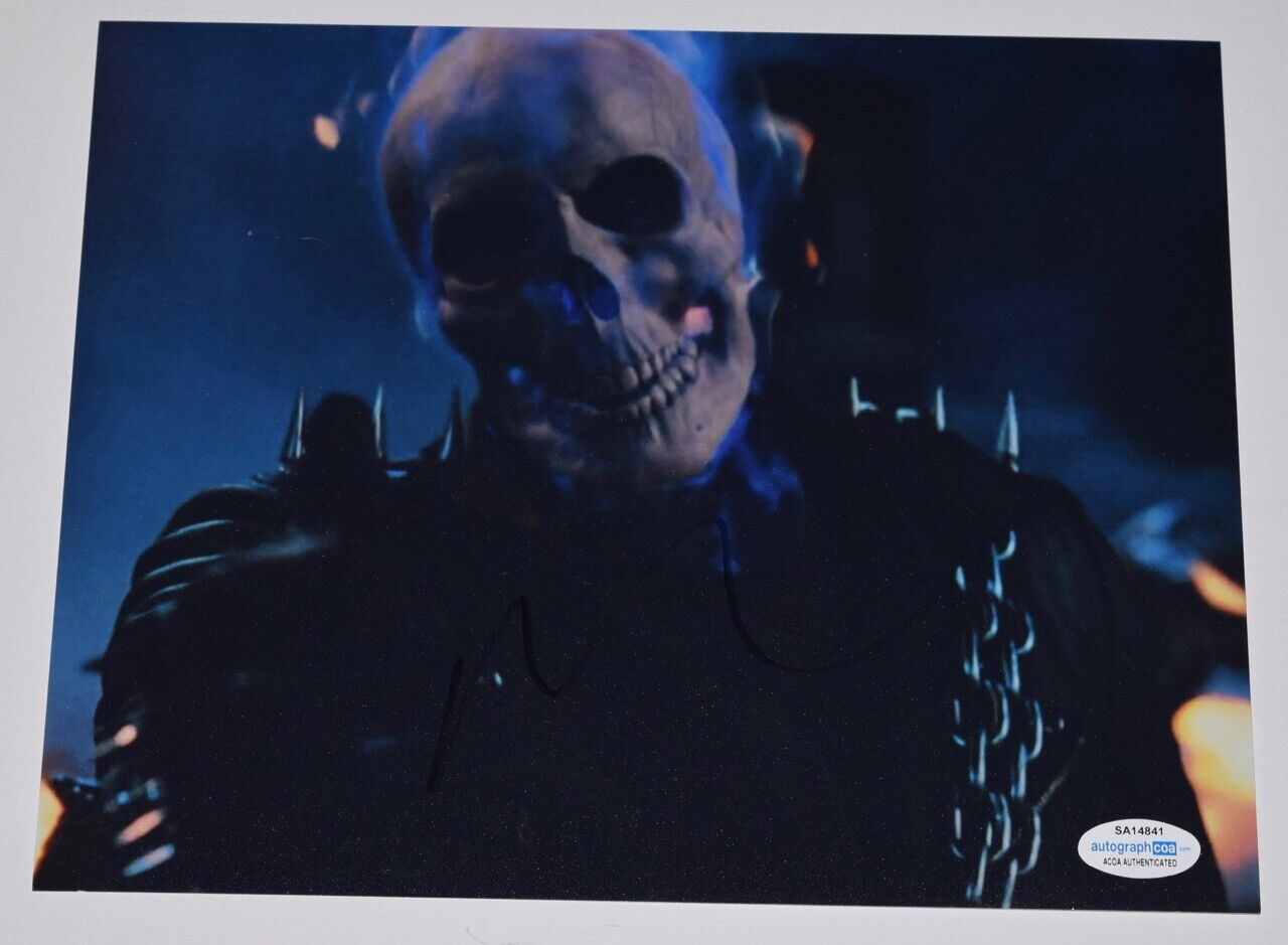 Nicolas Cage Signed Autographed 8x10 Photo Poster painting Ghost Rider ACOA COA