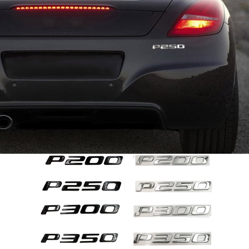 Car Sticker P200 P250 P300 P350 Emblem for Jaguar XF XJ X350 S-Type X260 XE X Type voiturehub dxncar