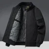 Men's loose plus size casual all-match thickened jacket
