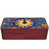 DIY Diamond Art Wooden Storage Box with Lid for Jewelry & Crafts Organization Kit