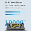 2-in-1 Game Console Power Bank Magnetic Fast Charging 10000MAh Pre-Installed 10000 Classic Games And 10 Major Simulators